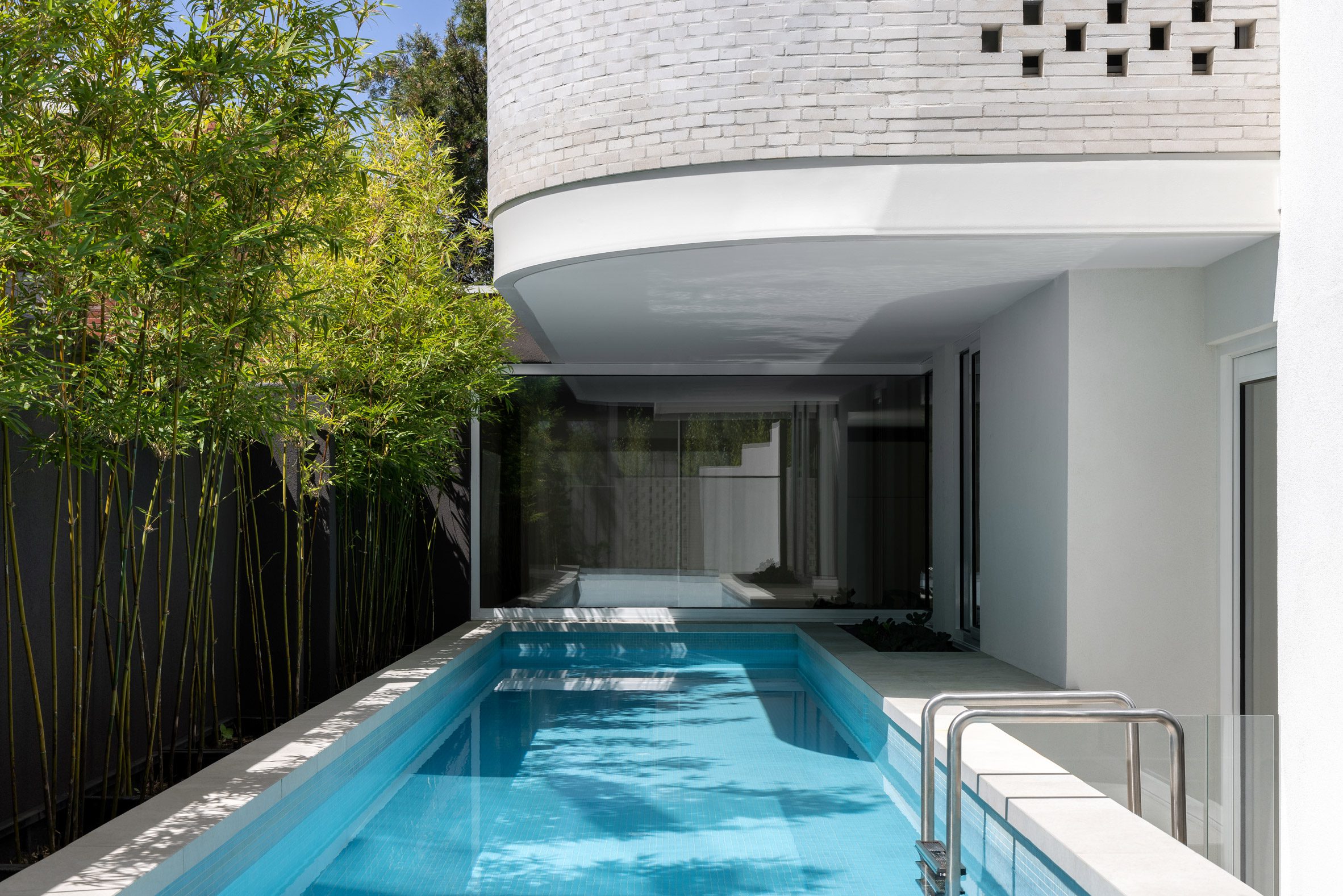 Swimming pool in Australian house