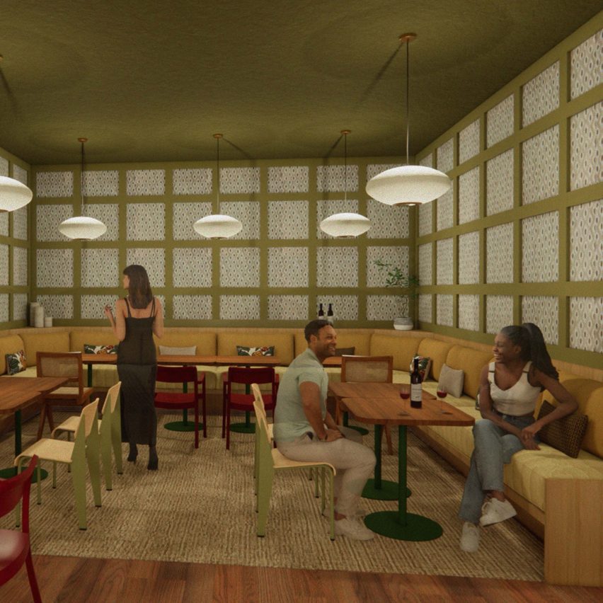 Visualisation of the interior of a renovated heritage building in Perth, Australia