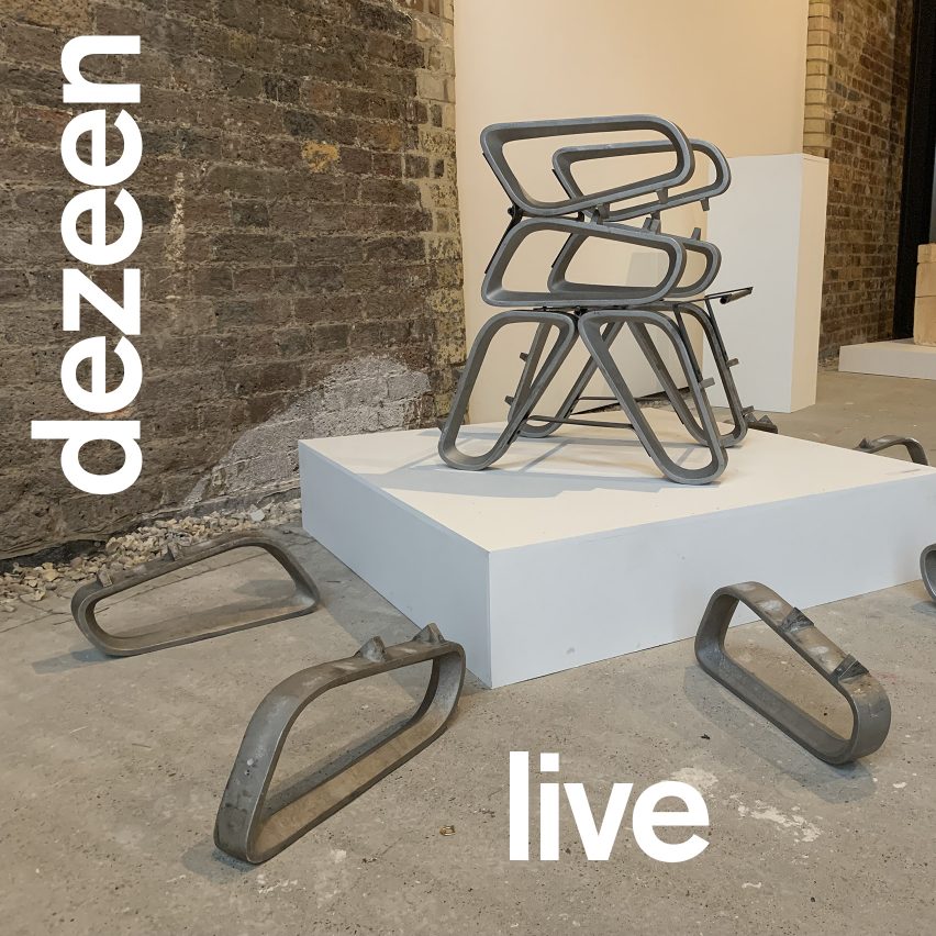 Dezeen Live chairs exhibition