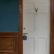 White Rabbit door knockers inspired by Alice in Wonderland