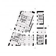 Ground floor plan of UCL East Marshgate by Stanton Williams