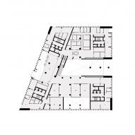 Third floor plan of UCL East Marshgate by Stanton Williams