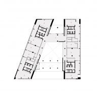 Eight floor plan of UCL East Marshgate by Stanton Williams