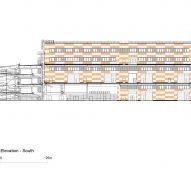 Section drawing of Industria by Haworth Tompkins