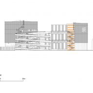 Elevation drawing of Industria by Haworth Tompkins