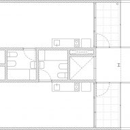 Typical floor plan at Virrey Aviles Street apartments by Juan Campanini and Josefina Sposito