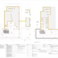 Floor plan of the mass timber McDonald's in Sao Paulo by Superliamo