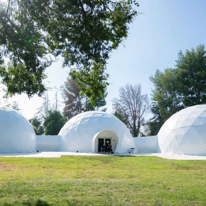 Geodesic domes at Earth Edition