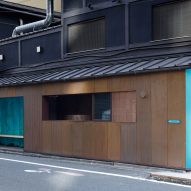 Copper-clad coffee kiosk in Kyoto by G Architects Studio