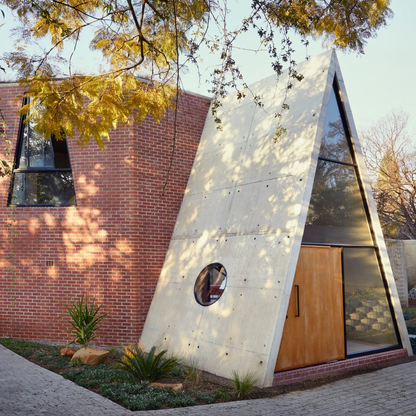 Great Primary Shapes House entrance