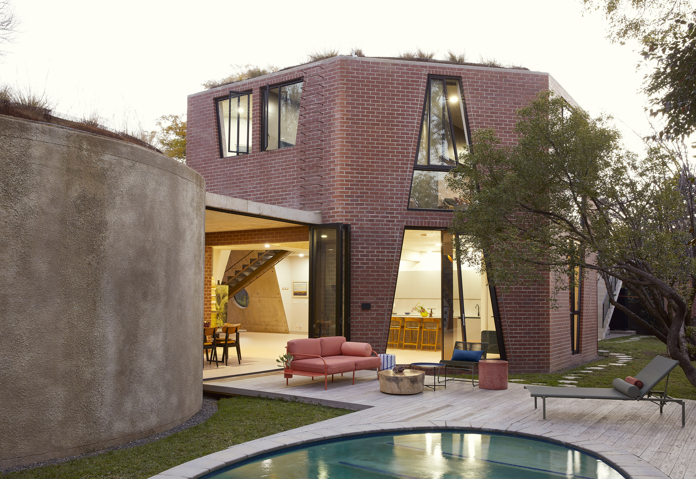 Brick and concrete home in South Africa