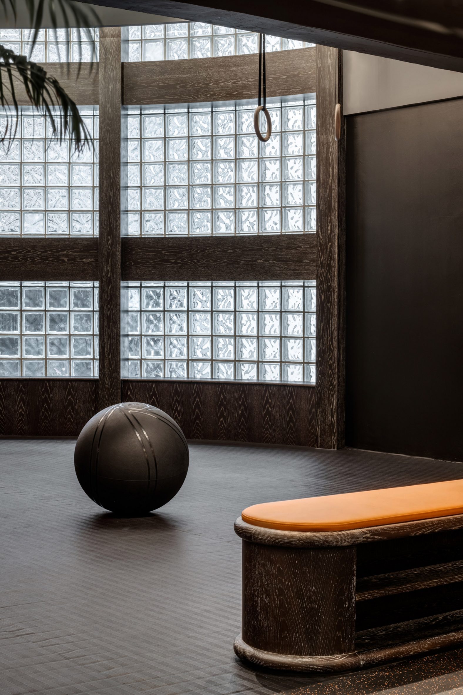 Workout area inside Hong Kong gym by MR Studio