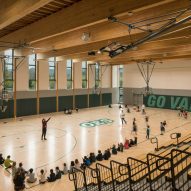 Gymnasium at the Oregon Episcopal School Athletic Center by Hacker Architects