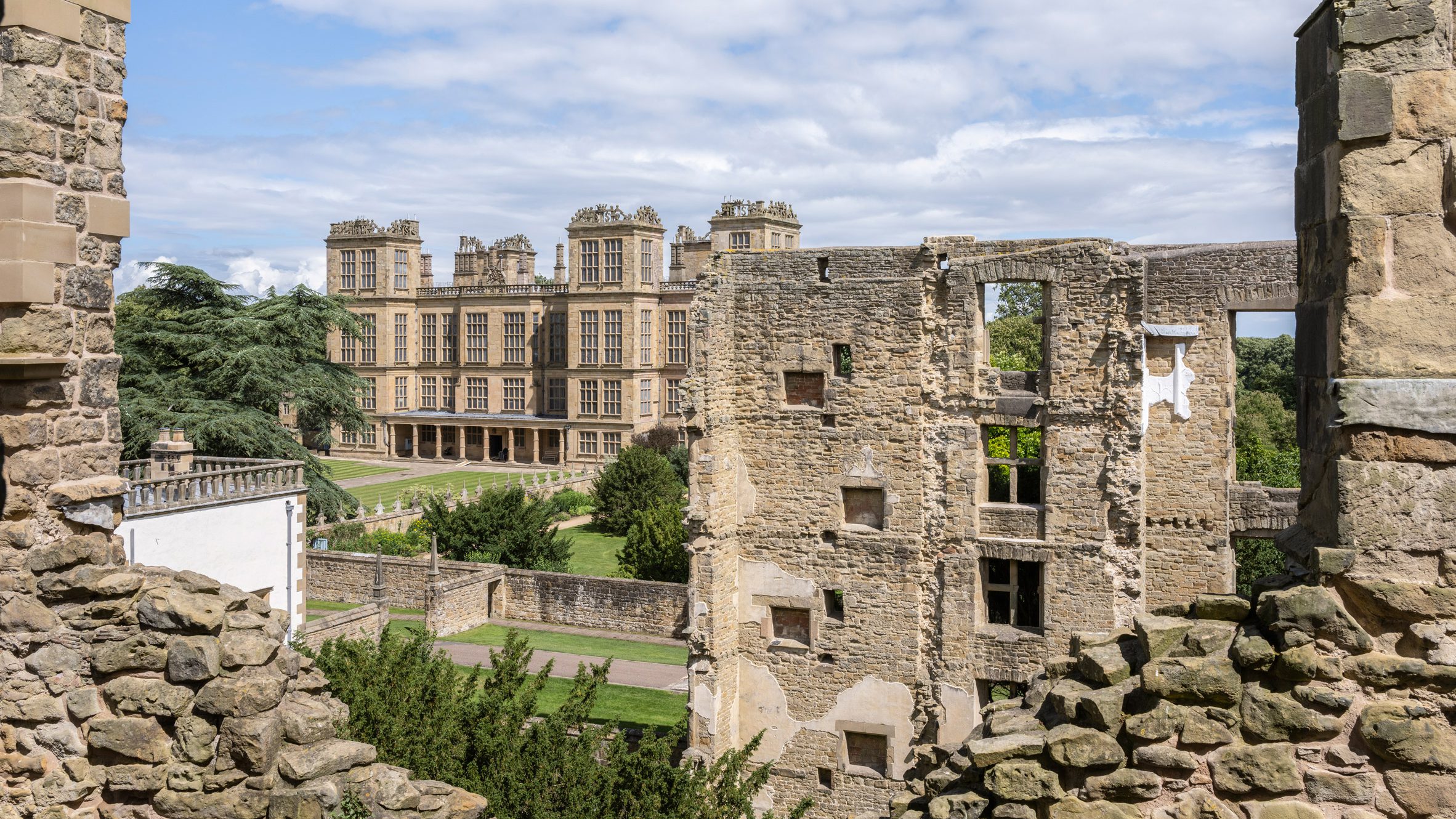 Donald Insall Associates renovates "deconstructed" Hardwick Old Hall ruin - Vimarsana News
