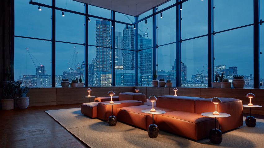 One Hundred Shoreditch's hotel rooftop
