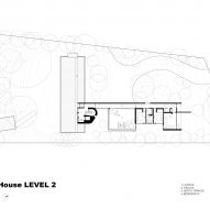 Second floor plan of Somers House by Kennedy Nolan