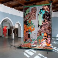 Kustaa Saksi creates vivid oversized tapestries to explore "reality and illusion"