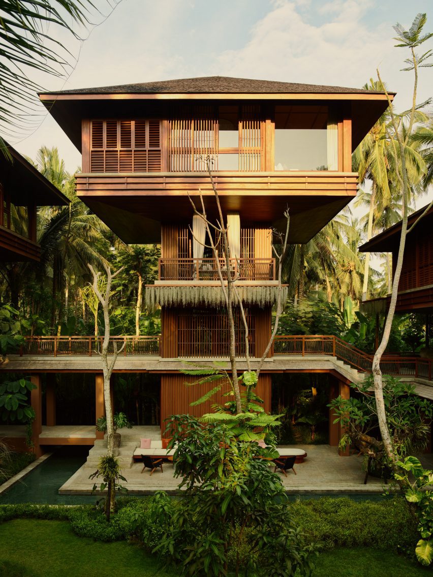 Treehouse-like hotel in Bali