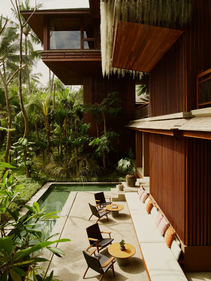 Jungle resort in Bali by  Alexis Dornier and Studio Jencquel