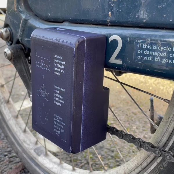 MyPowerbank hacks London's Santander bikes so homeless can charge their phones