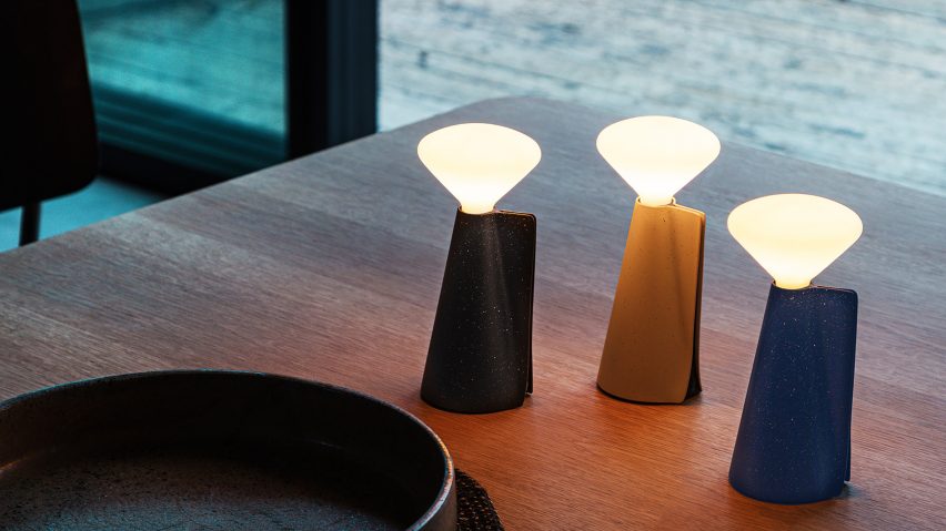 Mantle table lamp by Tala