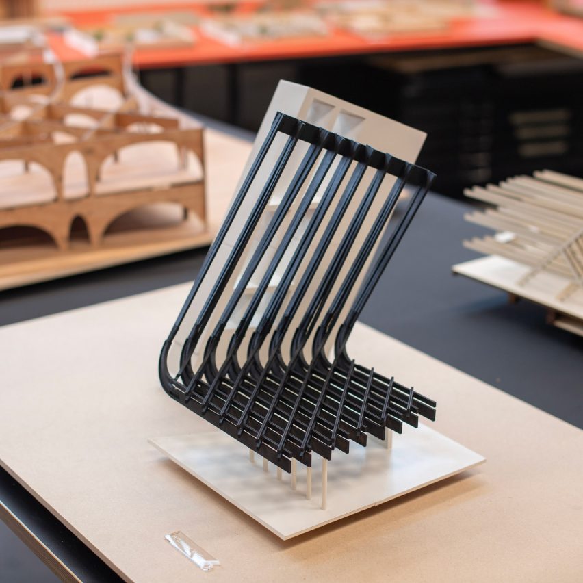 a photograph of an architectural model