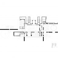 Plan of Merricks Farmhouse by Michael Lumby Architecture and Nielsen Jenkins