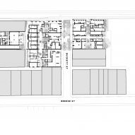 Ground floor plan of Nightingale Village