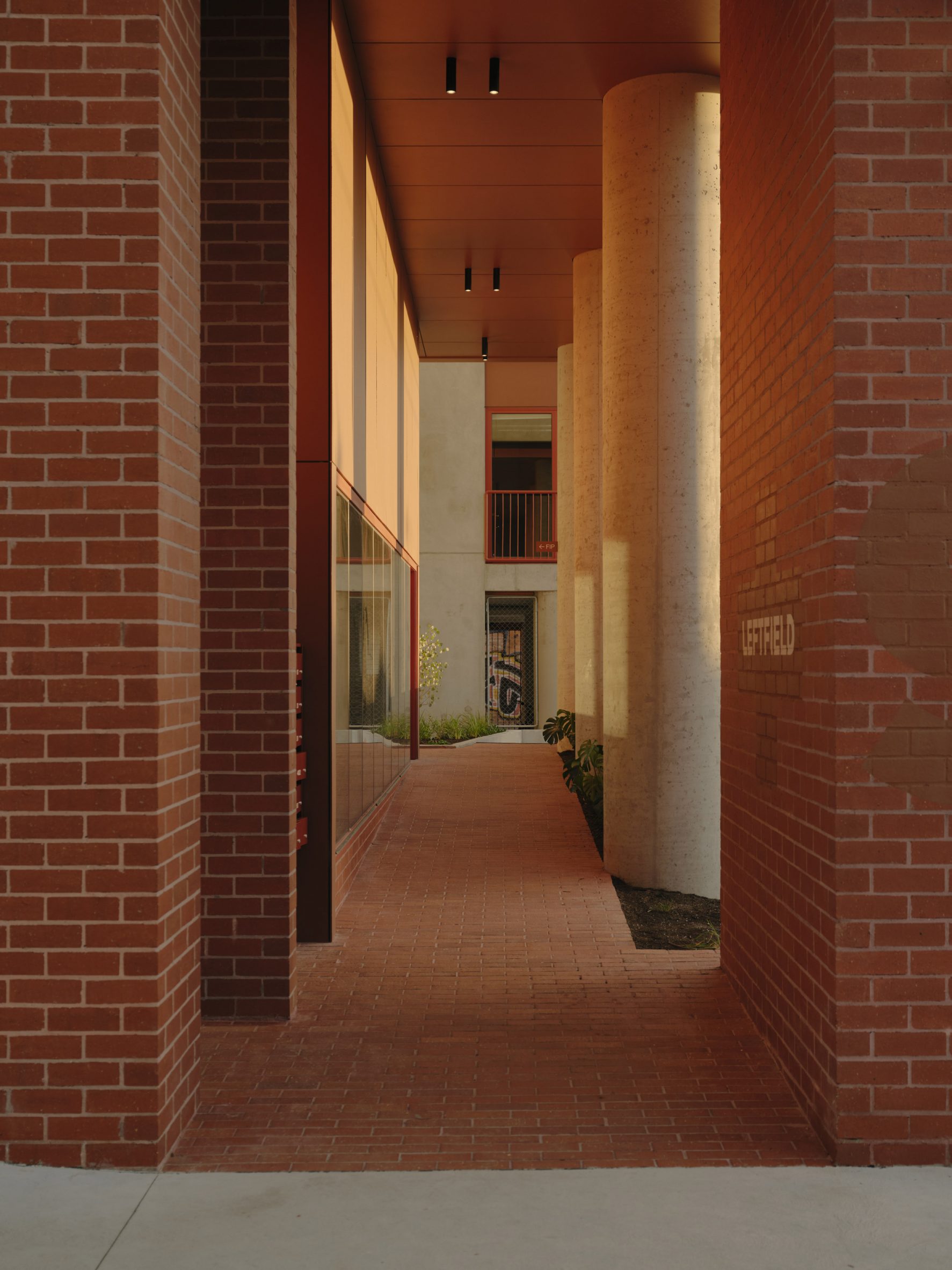 Photo of a walkway