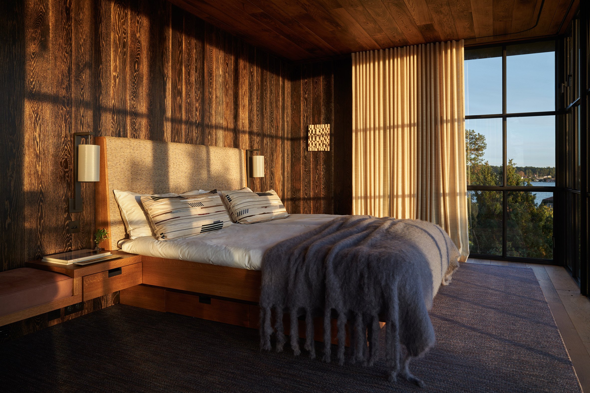Photo of a bedroom at the summer house