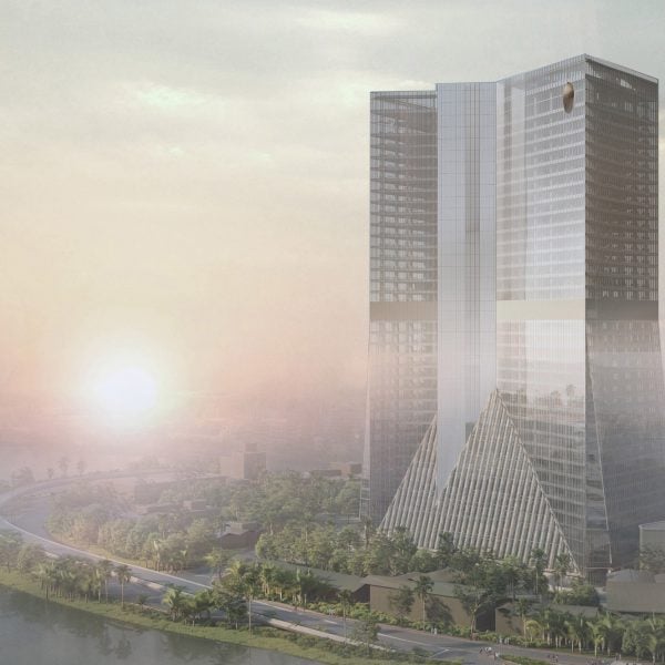 OMA reveals geometric Dhaka skyscraper as first Bangladesh project