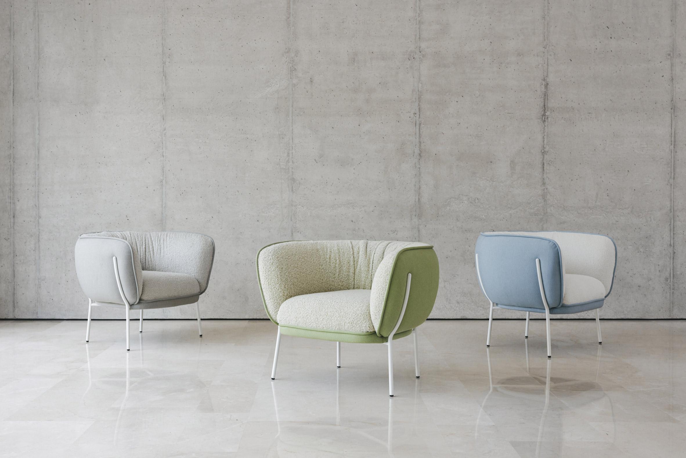 Owwi armchairs by Actiu