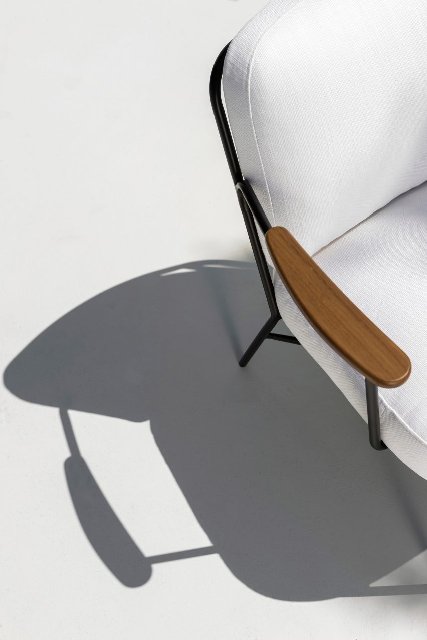 Palm armchair by Jean-Michel Wilmotte for Parla Design