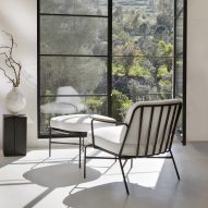 Palm armchair by Jean-Michel Wilmotte for Parla