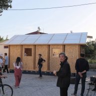 Shigeru Ban brings Paper Log House to Morocco in wake of earthquake