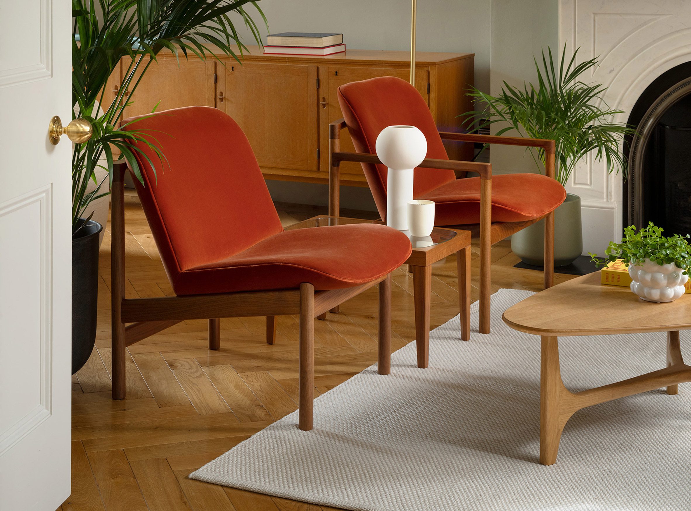 Photo of the Rakino chair by Tim Rundle for Morgan