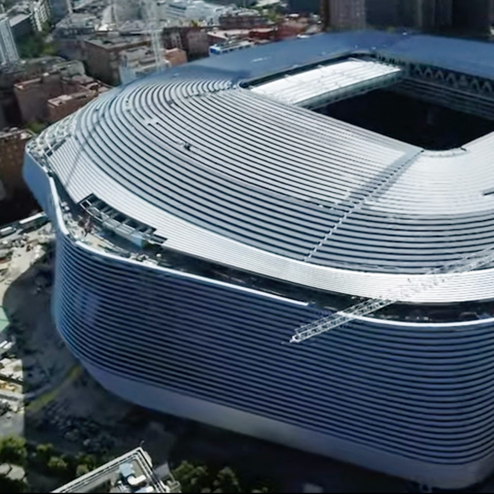 Real Madrid Reveals Revamped Santiago Bernabéu Stadium Free Autocad Blocks And Drawings Download