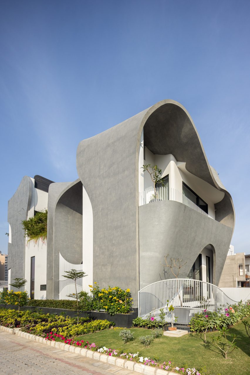 concrete house in india