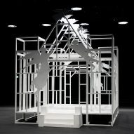 Rory Mullen designs skeleton wedding chapel for Simone Rocha's Spring Summer 2024 show