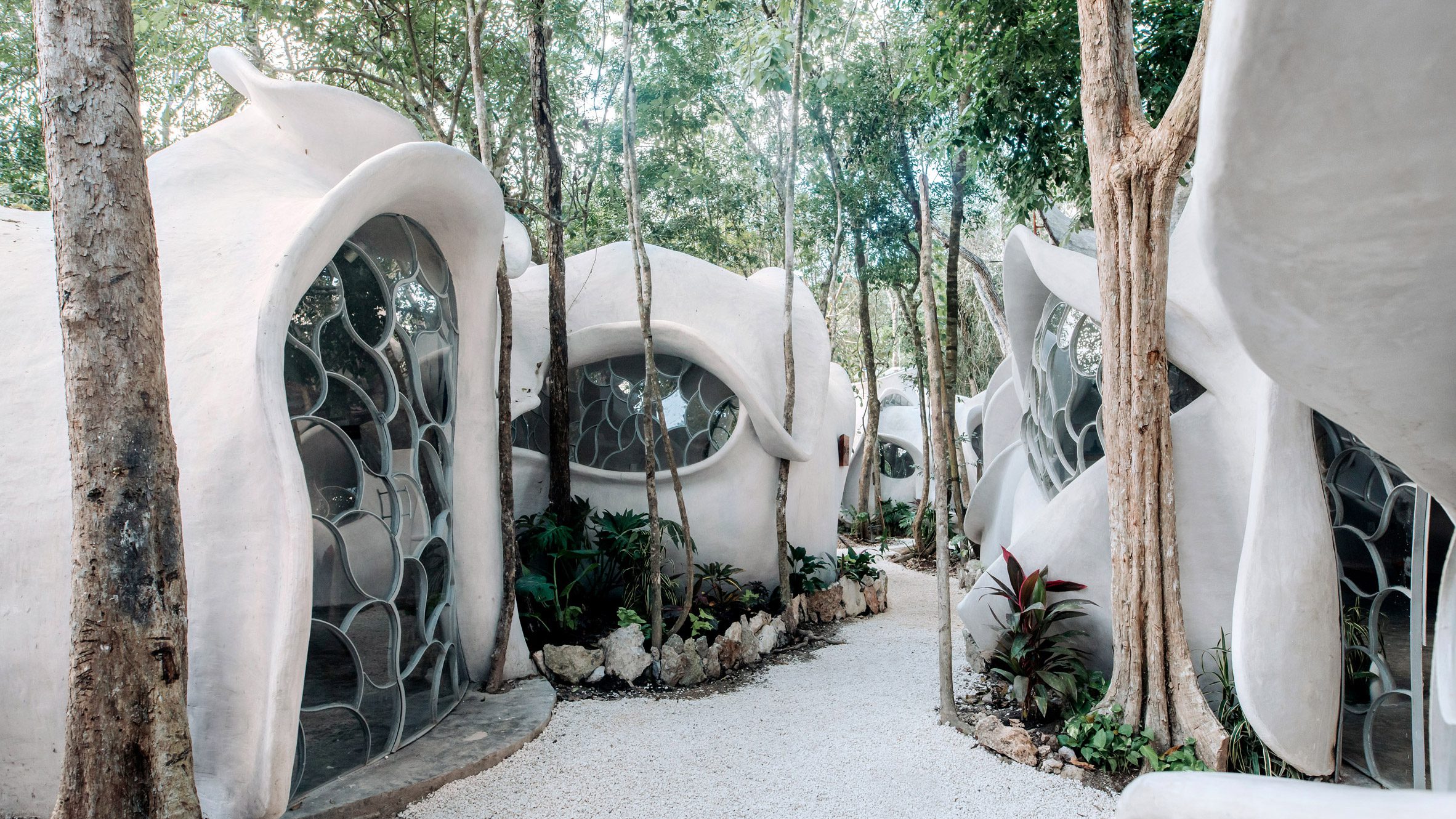 Roth Architecture creates office in Tulum with "insect wing" forms - Vimarsana News