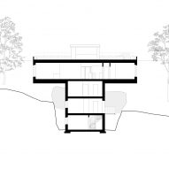 Section of T House by Spridd