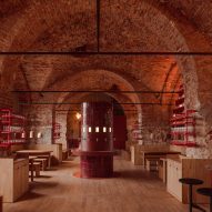 Projekt Praga creates bar with self-service beer fountain for 16th-century Tenczynek Brewery