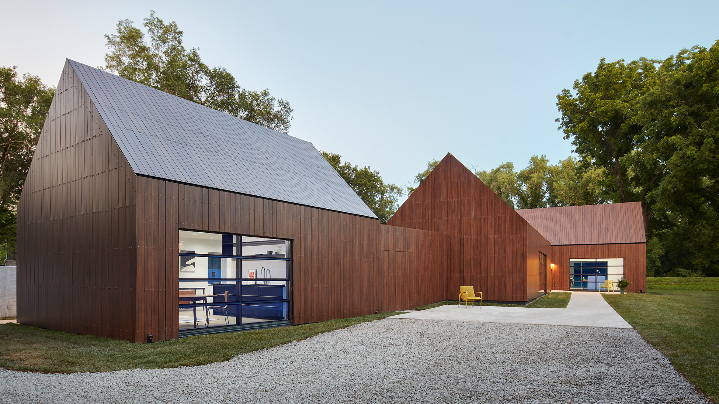 Studio 804 completes gabled Kansas home with ADU - Vimarsana News