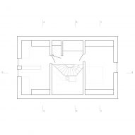 Floor plan of Casa de mi Luna by Studio Circle Growth