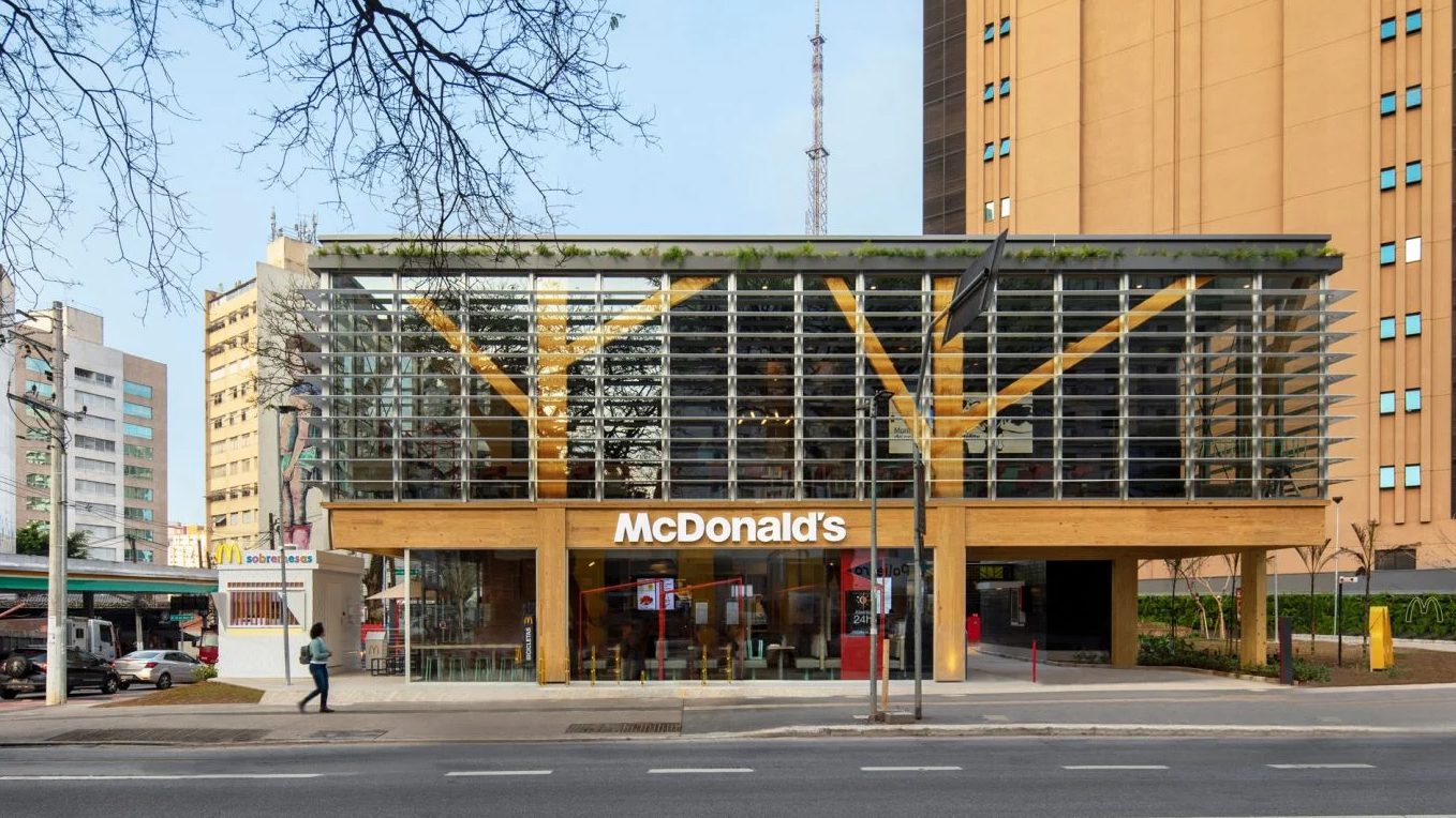 Mass-timber McDonald's