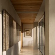 Interior corridor at Casa Madre by Taller David Dana