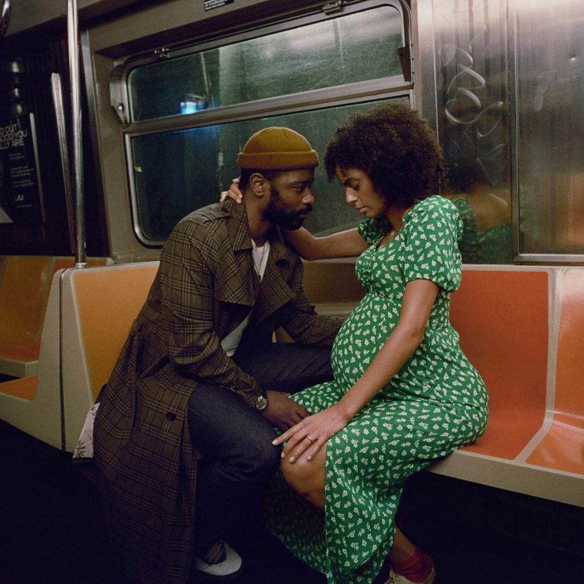 The Changeling TV series characters on New York subway