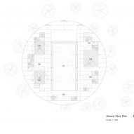 Second floor plan of Pomelo Amphawa Cafe by Looklen Architects
