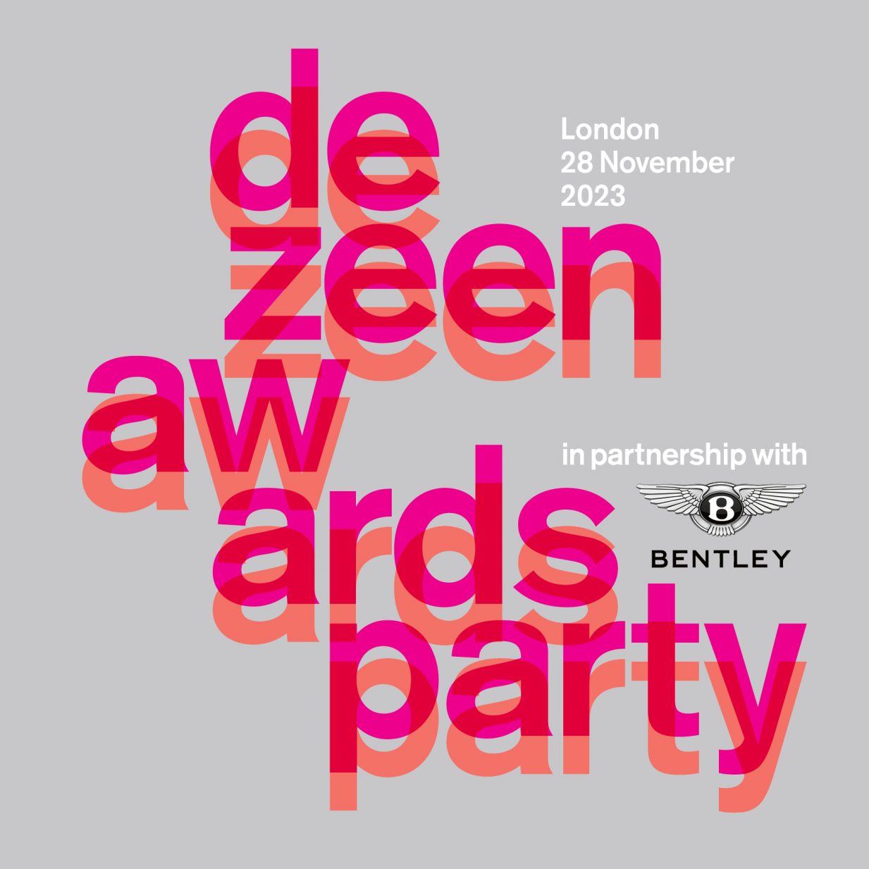 Five Days Left To Book Early Bird Tickets To Dezeen Awards 2023 Party 