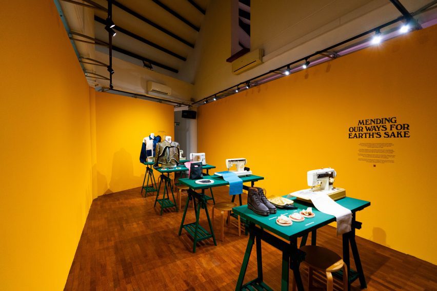 Home economic classroom at the School of Tomorrow exhibition in Singapore